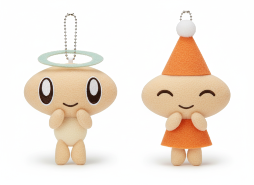 12/21 天使ちゃんぬいぐるみマスコットがラウンドマン限定で登場！